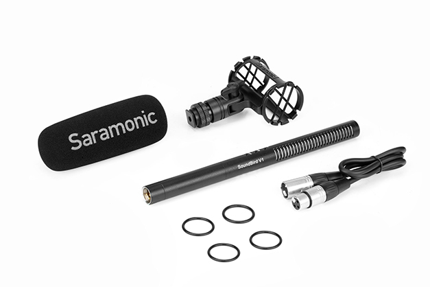 1019749_C.jpg - Saramonic SoundBird V1 Supercardioid Shotgun Microphone - Thumbnail 3