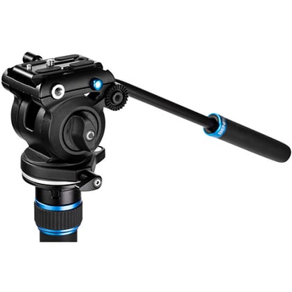 1019819_B.jpg - Benro Connect Video Monopod with S2 Pro Flat Base Fluid Video Head