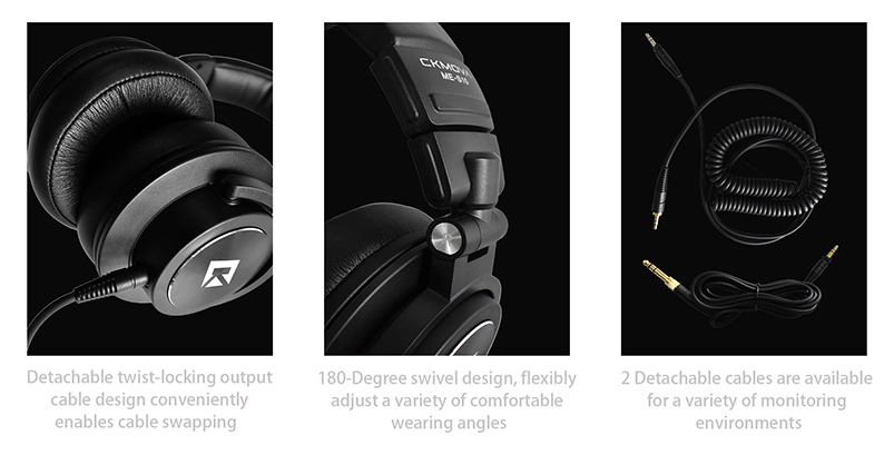 1019869_D.jpg - CKMOVA Professional Field and Studio Monitor Headphone - Thumbnail 4