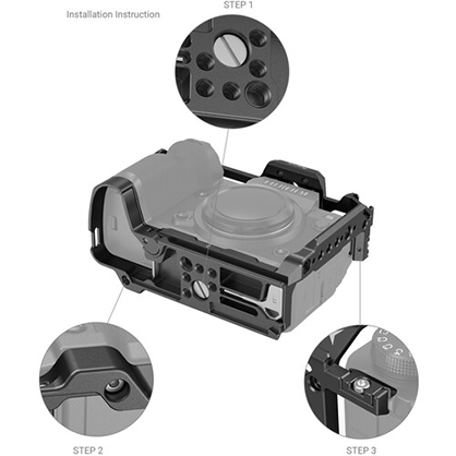 1019919_C.jpg - SmallRig Camera Cage for FUJIFILM X-H2S X-H2 3934 - Image 3
