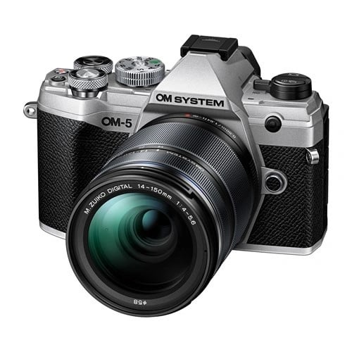 1020079_A.jpg - OM SYSTEM OM-5 14-150mm LENS KIT SILVER - Image 1
