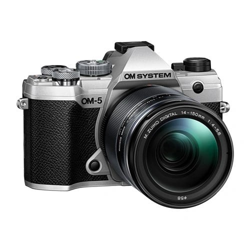 1020079_B.jpg - OM SYSTEM OM-5 14-150mm LENS KIT SILVER - Image 2