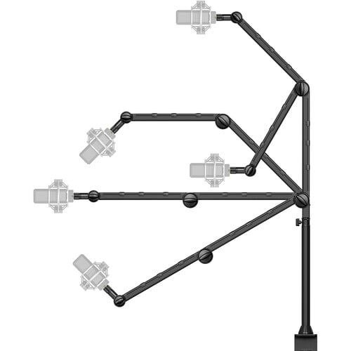 1020209_C.jpg - Ulanzi LS21 Multi-Arm Desk Mount Stand - Thumbnail 3