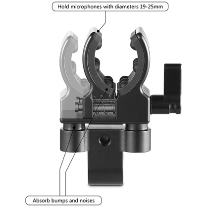 1020219_B.jpg - SmallRig Universal Shotgun Microphone Mount 1993 - Image 2