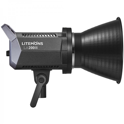 1020259_B.jpg - Godox Litemons LA200Bi LED 2-Light Kit with Stands and Softboxes