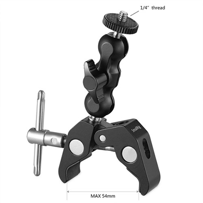 1020499_A.jpg - SmallRig Multifunctional Crab Clamp with 3.5" Ball Head Arm - Image 1