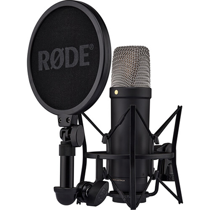 RODE NT1 5th Generation Large-Diaphragm Cardioid Condenser XLR/USB Mic Black - Best Available Image