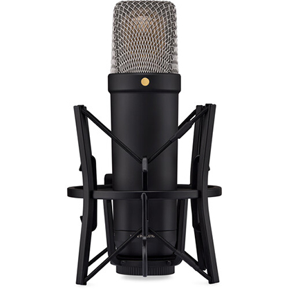 1020509_A.jpg - RODE NT1 5th Generation Large-Diaphragm Cardioid Condenser XLR/USB Mic Black - Thumbnail 1