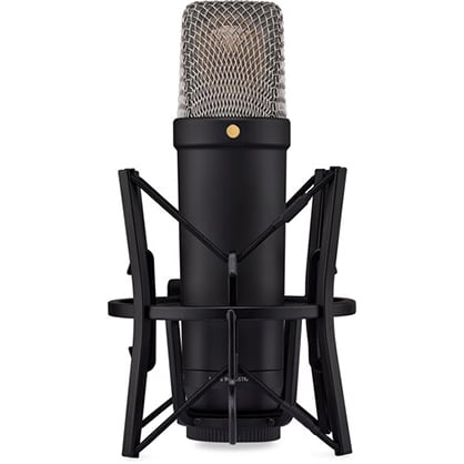 1020509_A.jpg - RODE NT1 5th Generation Large-Diaphragm Cardioid Condenser XLR/USB Mic Black - Image 1