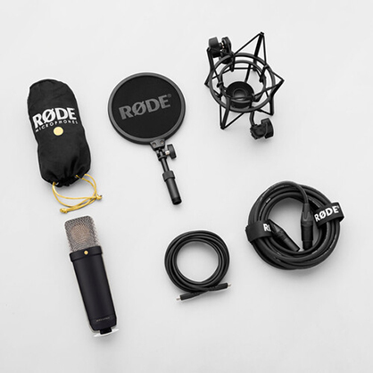 1020509_E.jpg - RODE NT1 5th Generation Large-Diaphragm Cardioid Condenser XLR/USB Mic Black - Image 5