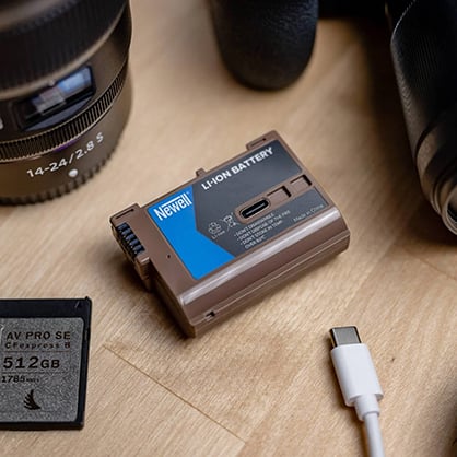 1021039_C.jpg - Newell Battery EN-EL15C USB-C Version for Nikon - Thumbnail 3