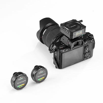 1021089_A.jpg - Saramonic Blink Me 2-persons Smart Wireless Microphone Touchscreen Customizable - Thumbnail 1