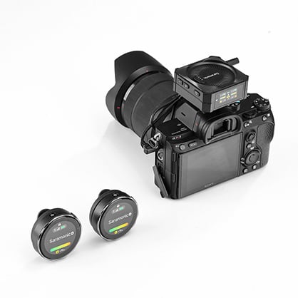 1021089_A.jpg - Saramonic Blink Me 2-persons Smart Wireless Microphone Touchscreen Customizable - Image 1