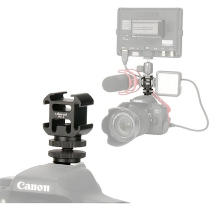 1021179_B.jpg - Ulanzi PT-3S Triple Cold Shoe Mount - Image 2