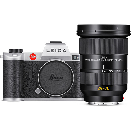 Leica SL2 Mirrorless Camera with 24-70mm f/2.8 Lens (Silver)
