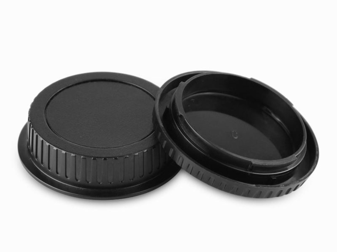 5 X JJC L-R7 Rear Lens Caps For Micro 4/3 Cameras - Fits Panasonic GX85, GX80, GX9, And More
