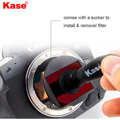 1021479_B.jpg - Kase Clip-In ND8 Neutral Density Filter for Canon R6 II/R6/R5/R3 (3-Stops)