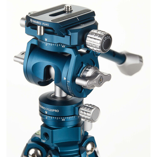 1021619_B.jpg - Benro CyanBird Carbon Fiber Tripod with FS20PRO 2-in-1 Pan Head - Image 2