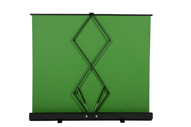 1022069_A.jpg - Krane Portable Pull Up Background Kit 150x200cm Green - Image 1