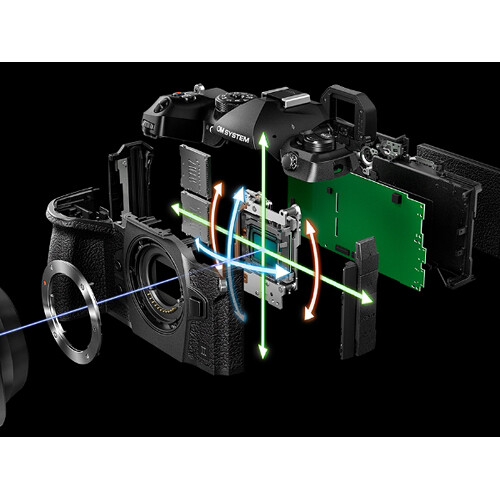 1022409_C.jpg - OM SYSTEM OM-1 Mark II Camera (Body Only) - Image 3