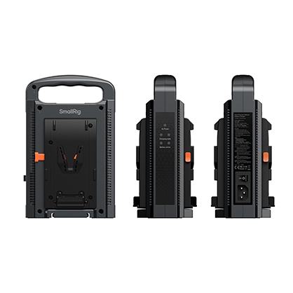 1022689_A.jpg - SmallRig Dual Channel V-Mount Battery Charger 4578 - Image 1