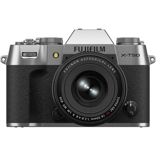 FUJIFILM X-T50 Mirrorless Camera with XF 16-50mm f/2.8-4.8 Lens (Silver) - Best Available Image