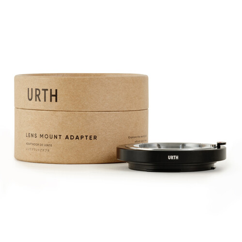 1022969_A.jpg - Urth Manual Lens Mount Adapter for Leica M Lens to Canon RF-Mount Camera Body - Image 1