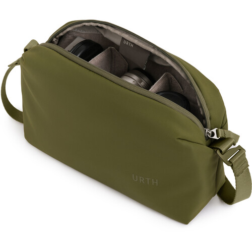 Urth Dolomite CrossBody Camera Sling Bag (Green, 5.1L)