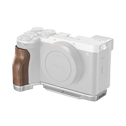 SmallRig L-Shape Mount Plate with Wooden Handle Sony A7C II / A7CR 4796 Silver - Best Available Image