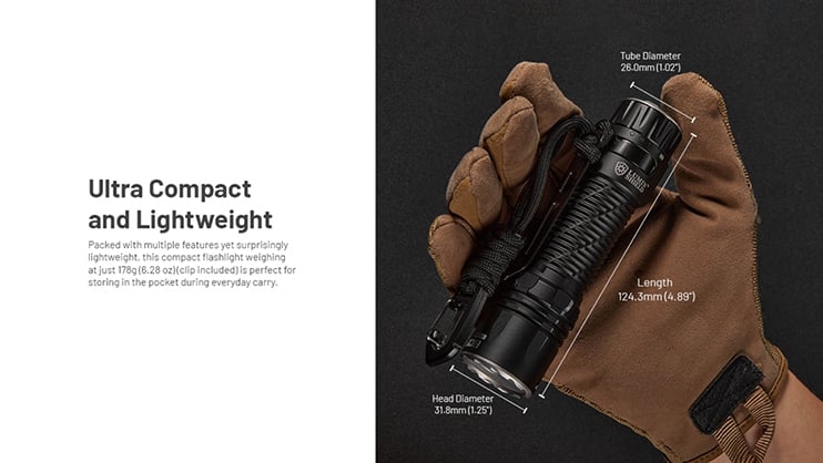 1023489_C.jpg - Nitecore EDC35 5000 Lumen Rechargeable EDC Flashlight - Image 3