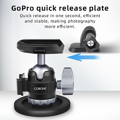 Best image for XILETU Magnetic Ball Head for Action Cameras