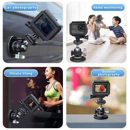 1023819_A.jpg - XILETU Magnetic Ball Head for Action Cameras - Thumbnail 1