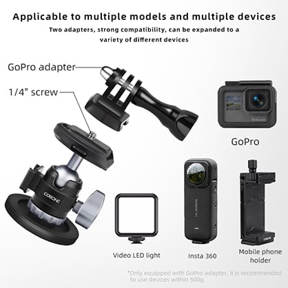 1023819_D.jpg - XILETU Magnetic Ball Head for Action Cameras - Image 4