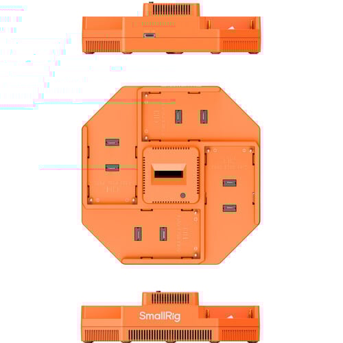 1024069_B.jpg - SmallRig L-Series/NP-F 4-Channel Camera Battery Charger 4837 - Image 2