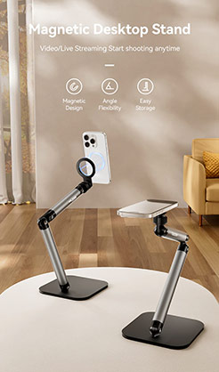 Best image for Telesin Magnetic MagSafe Desktop Phone Stand