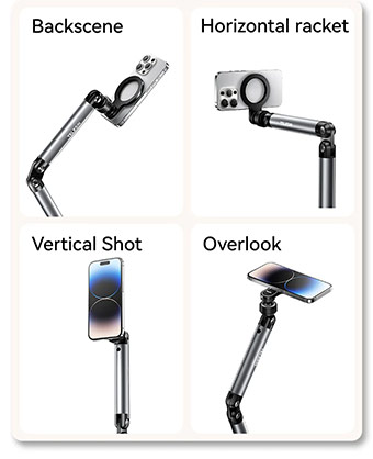 1024179_B.jpg - Telesin Magnetic MagSafe Desktop Phone Stand - Image 2