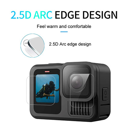 1024199_A.jpg - Telesin Tempered Screen Protector GoPro Hero 13 - Image 1