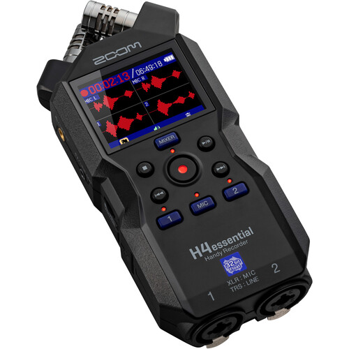 Zoom H4essential 4-Track 32-Bit Float Portable Audio Recorder - Best Available Image