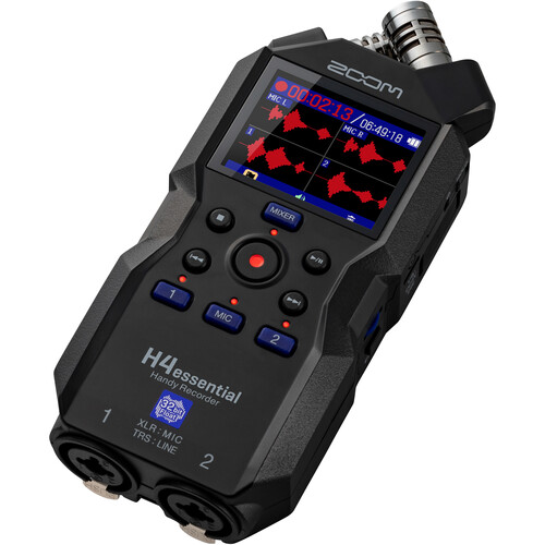 1024449_A.jpg - Zoom H4essential 4-Track 32-Bit Float Portable Audio Recorder - Image 1