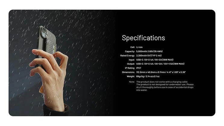 1024609_E.jpg - Nitecore NB Air Ultra Lightweight and Slim USB-C 5000mAh Power Bank - Image 5