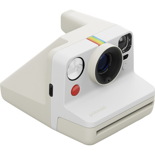 Polaroid Now Generation 3 i-Type Instant Camera (Pebble White) - Best Available Image