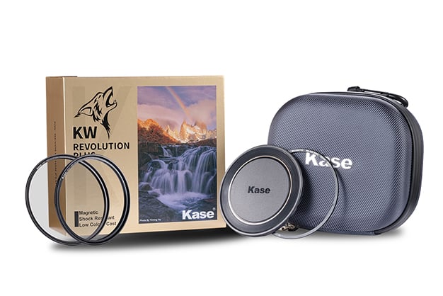 Kase Revolution Plus Magnetic Filter Entry Kit 55mm (UV+CPL)