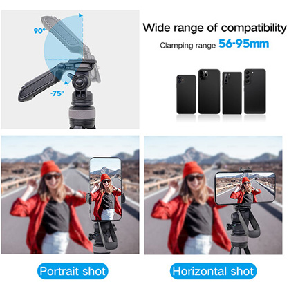 1024899_C.jpg - Xiletu LSM1+XT204A Aluminum Tripod with Panoramic Head  &  Mobile Phone Holder - Image 3