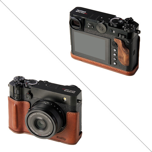 1024949_C.jpg - SmallRig Leather Half Case Kit for FUJIFILM GFX100RF (Brown) 5268 - Image 3