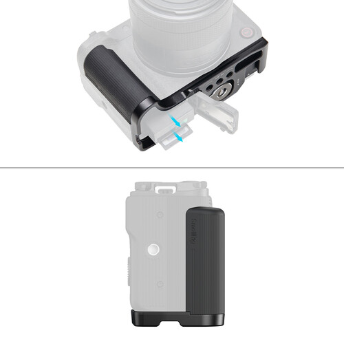 1024959_B.jpg - SmallRig L-Shaped Mount Plate with Handle for Canon EOS R50 V (Black) 5429 - Thumbnail 2