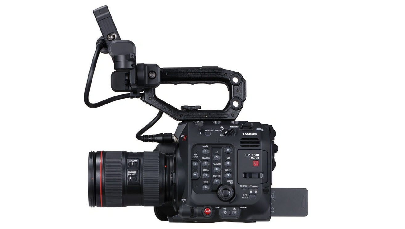 1025229_C.jpg - Canon EOS C500 Mark II 5.9K Full-Frame Camera Body with 512GB Sandisk CFExpress - Thumbnail 3