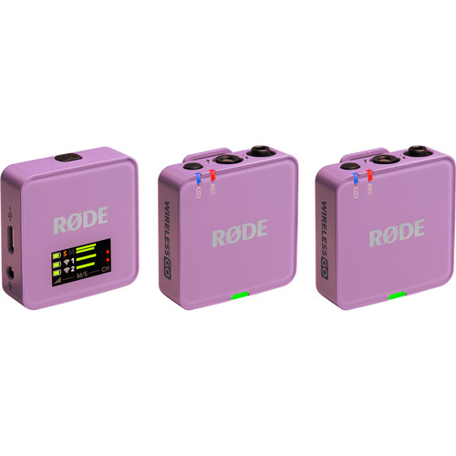 RODE Wireless GO III (Gen 3) Wireless Microphone / Recorder Lilac - Best Available Image
