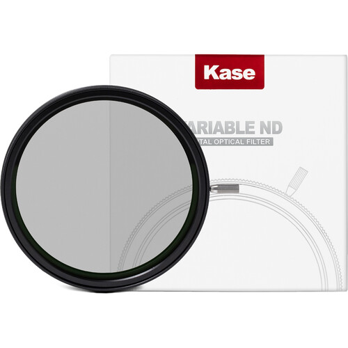 Best image for Kase Screw-in 1/4 Black Mist and Variable 2-5 Stop ND Filter 77mm