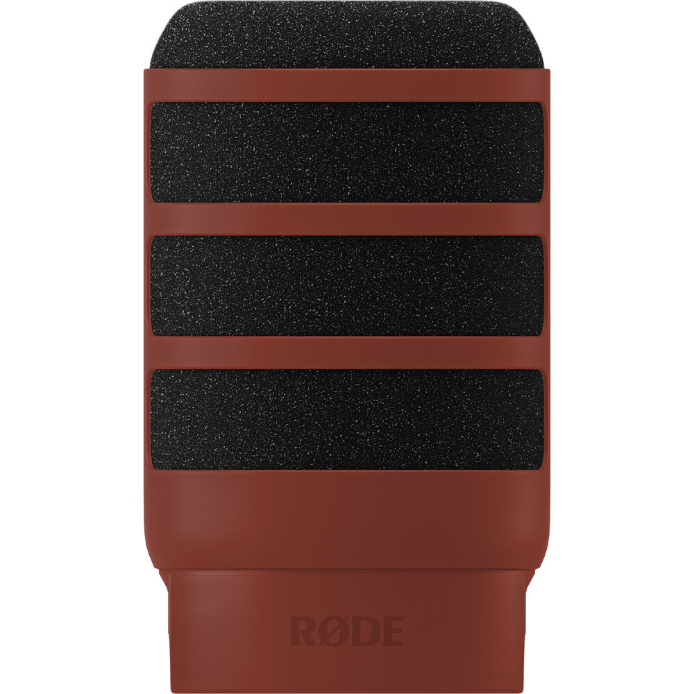 RODE WS14 Pop Filter for PodMic (Red) - Best Available Image