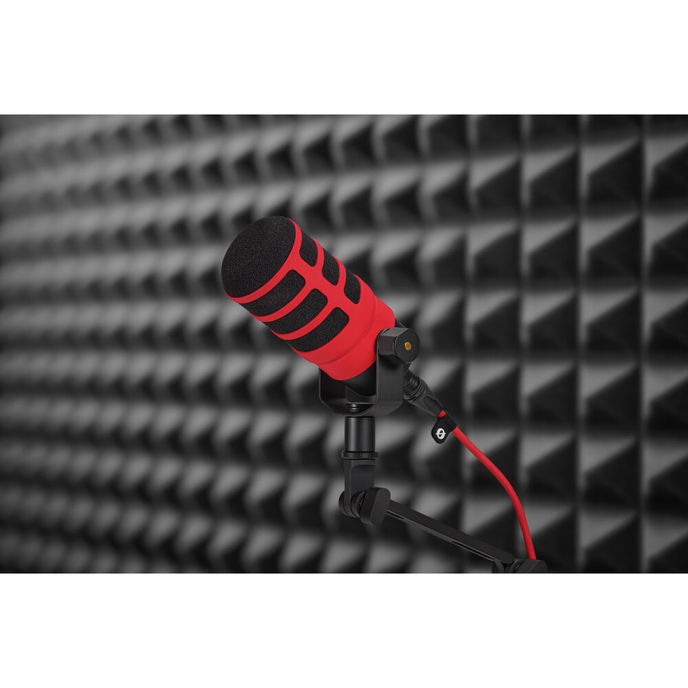 1025829_B.jpg - RODE WS14 Pop Filter for PodMic (Red) - Image 2